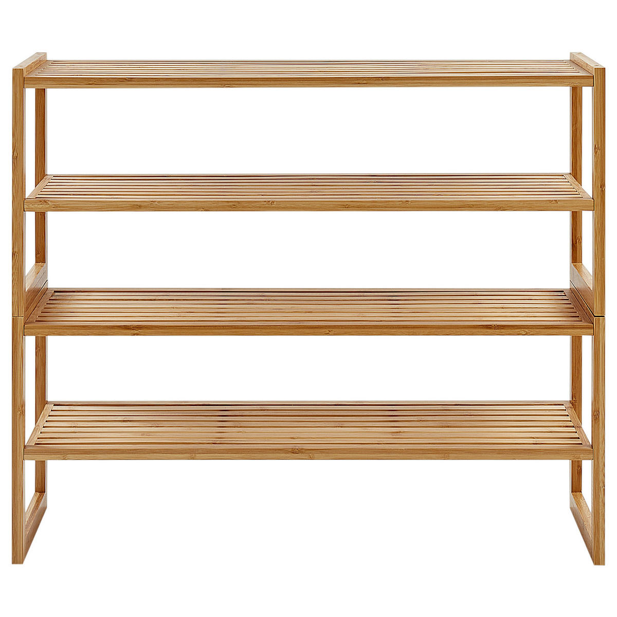 BADREGAL Heller Holzfarbton Uvalda - Hellbraun, Holz (71/60/28cm) - Beliani