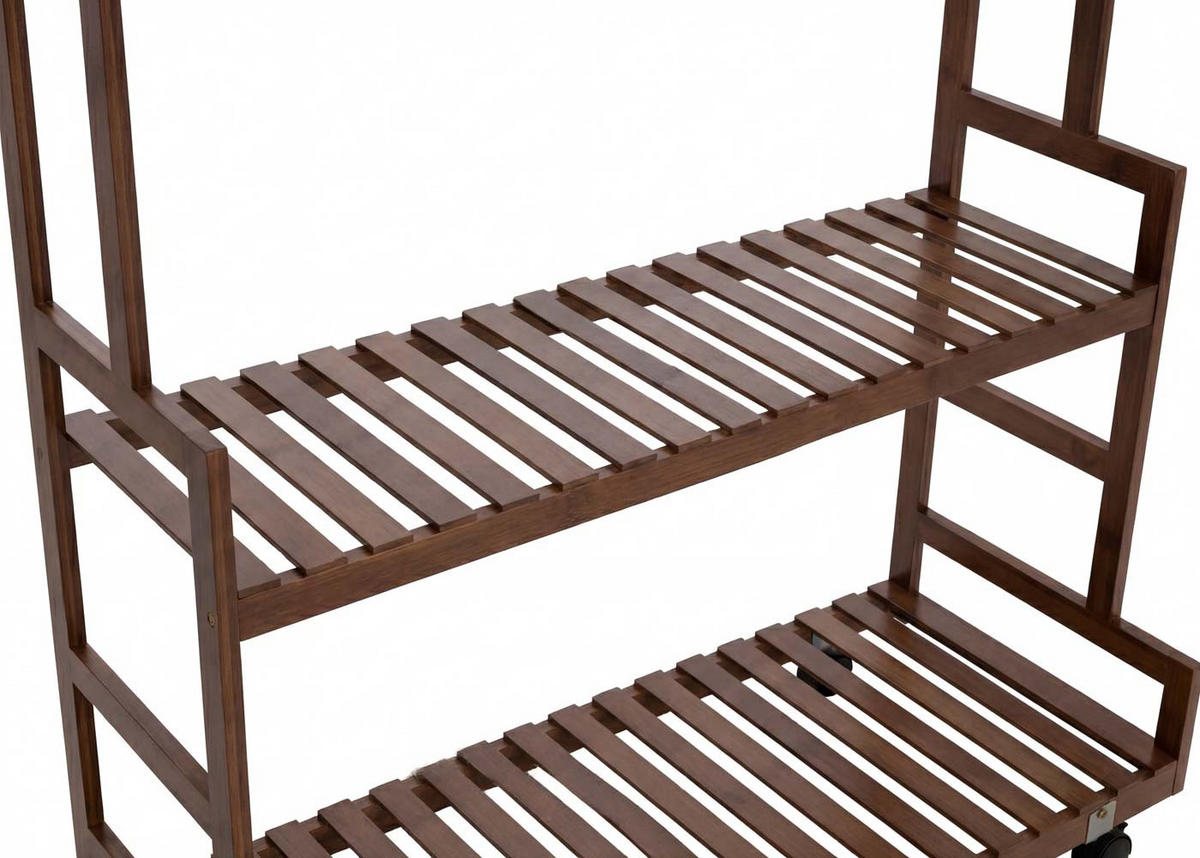 PFLANZENREGAL Braun - Braun, Holz (90/105/38cm) - MCW