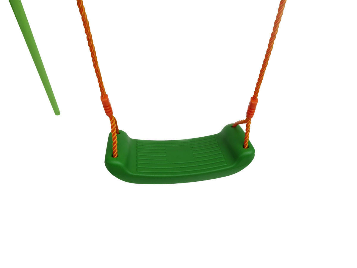 KLETTERGERÜST AUS STAHL leo Grün - Grün, Metall (156/196/297cm) - Habitat Garten