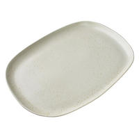 SERVIERPLATTE Basic Nature Creme 41x28x3 cm Keramik - Creme, Keramik (28/3/41cm) - Mondex