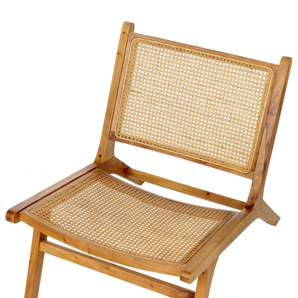 FASZÉK Rattanfonat Természetes Middletown - natúr, fa (60/72/83cm) - Beliani