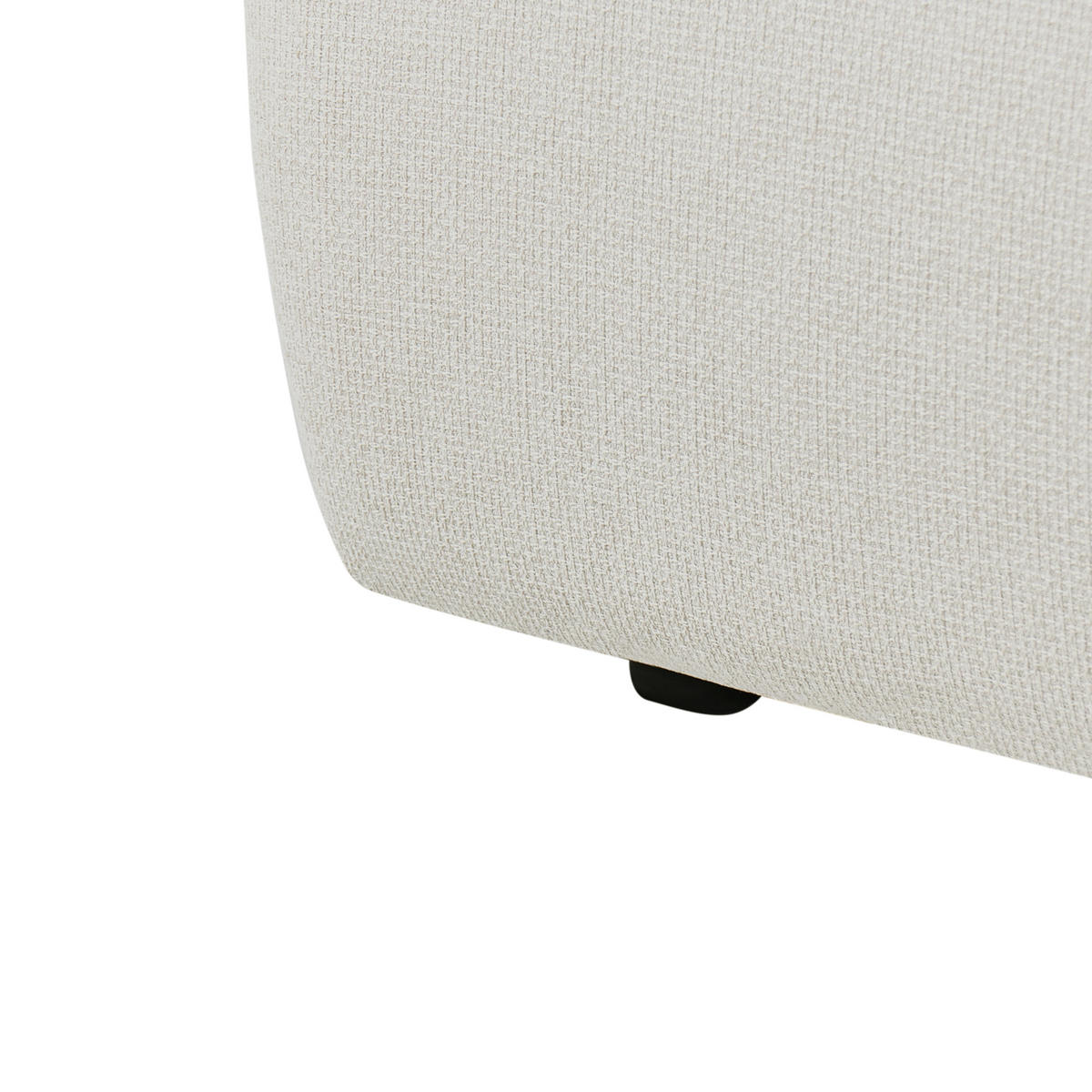 POHOVKA 3-místná Látka Krémově bílá Hovden - krémová, textil (210/69/95cm) - Beliani