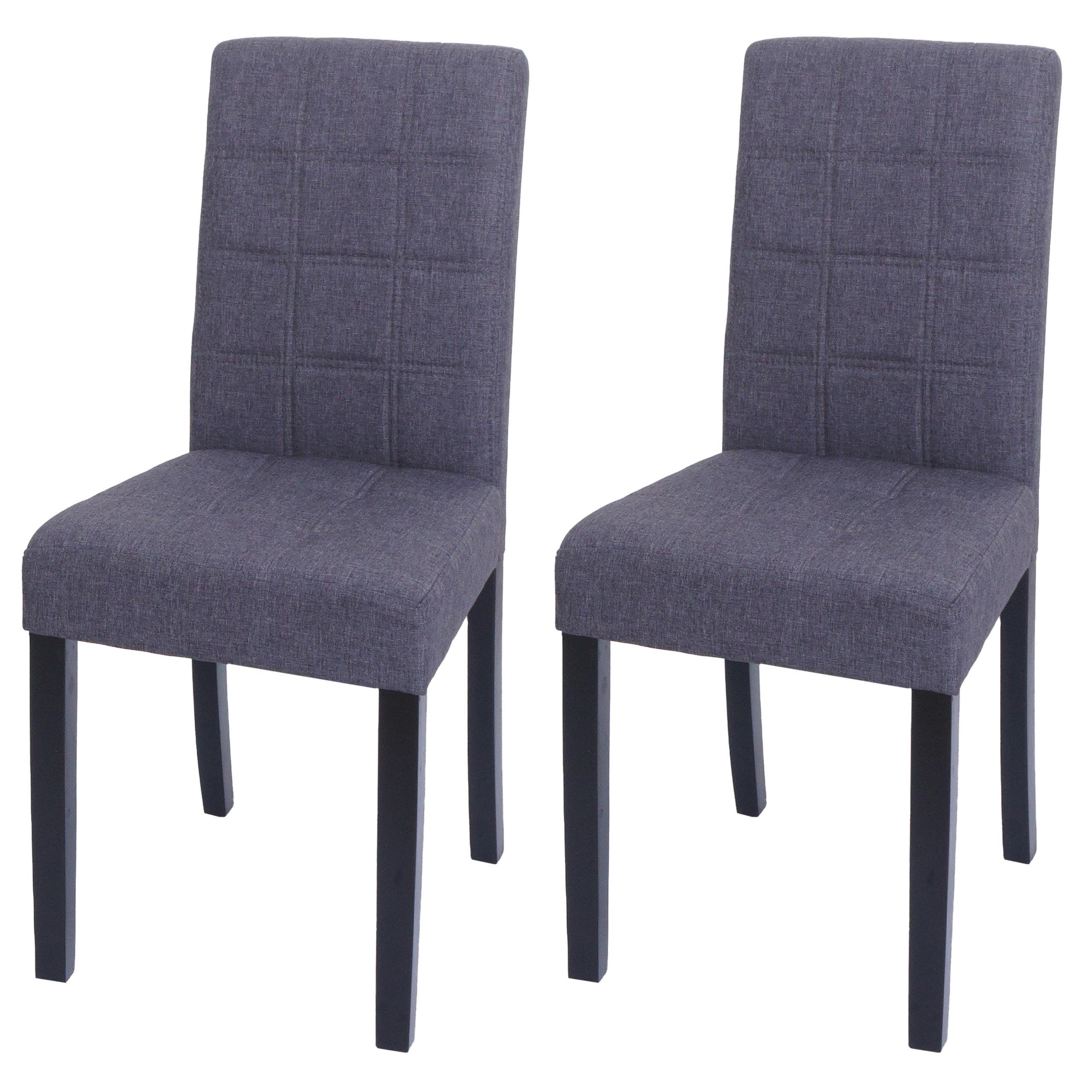 ESSZIMMERSTUHL O65B Grau - Grau, Textil (42/91/53cm) - MCW