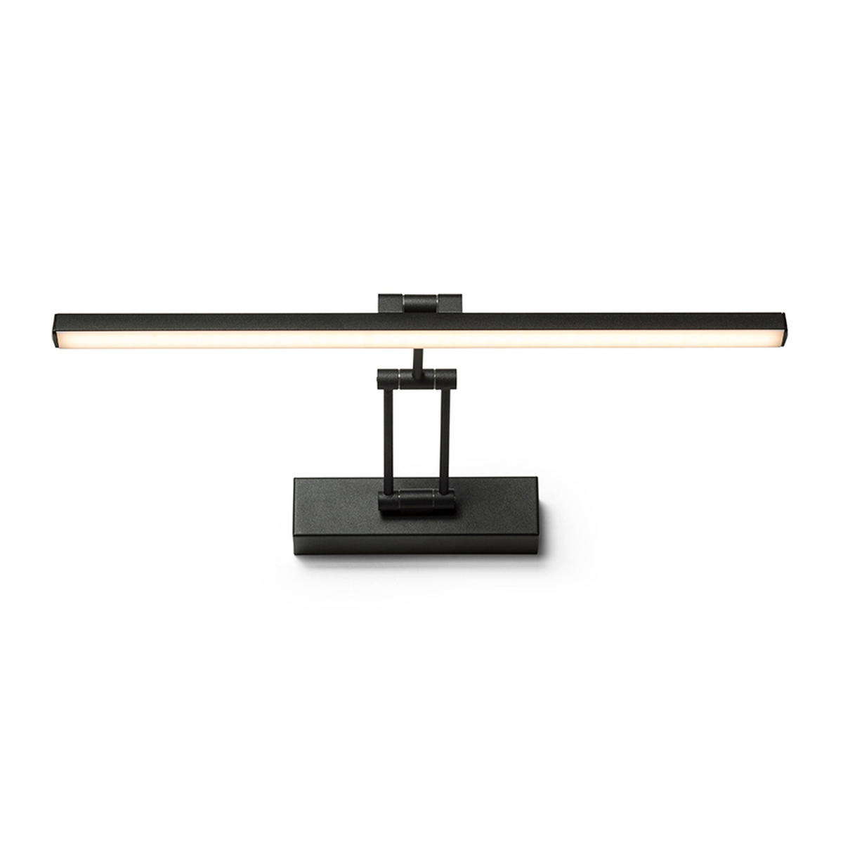 WANDLEUCHTE FRIDA 46 Matt schwarz 8 W - Schwarz, Metall (46/25/46cm) - Rendl