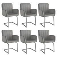 SCHWINGSTUHL DE-35882 6er-Set mit Z-förmigen Metallbeinen Grau - Grau, Metall (57/86/56cm) - ComfortXL