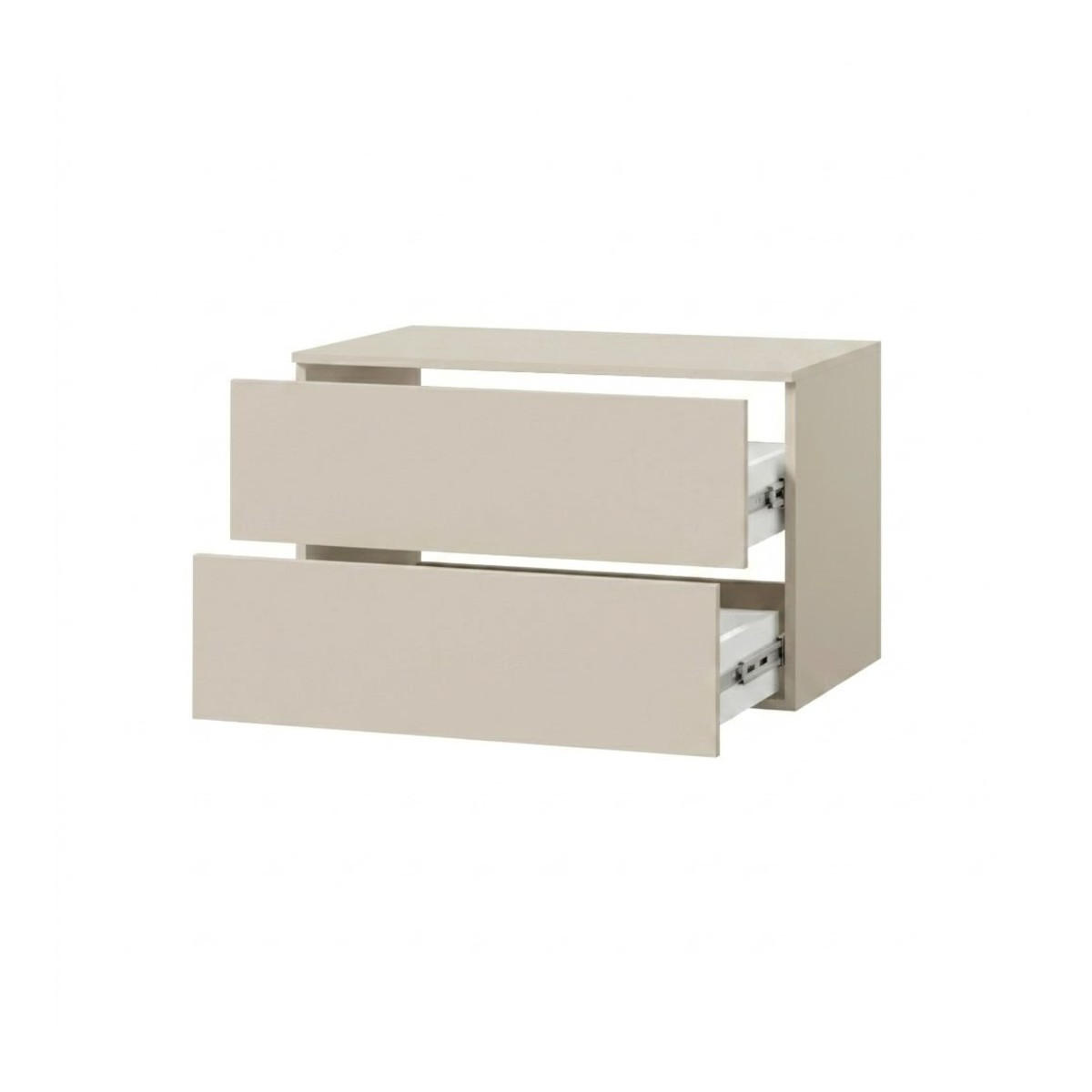 WASCHTISCHUNTERSCHRANK Color 2S 80 Kaschmir - Kaschmir, Holzwerkstoff (80/50/45cm) - mzm24