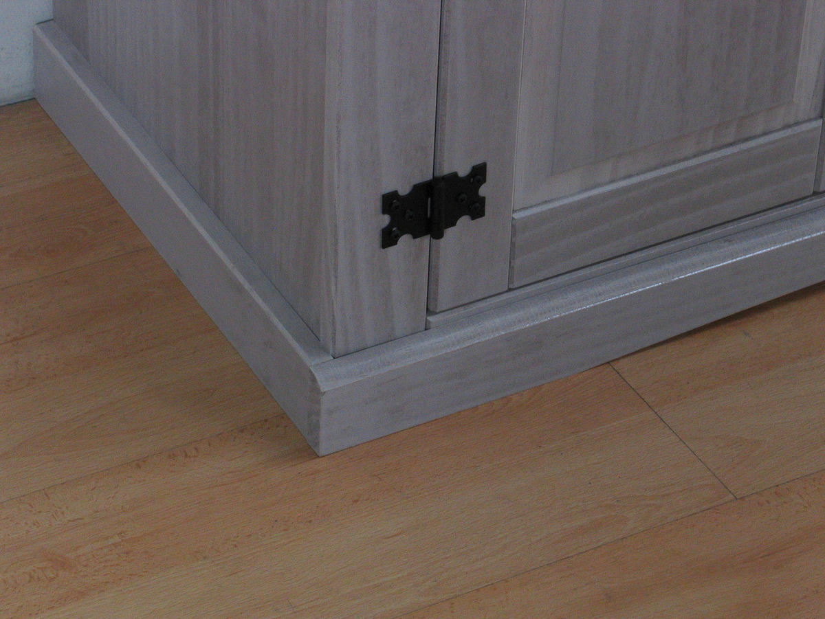 SIDEBOARD grau - Grau, Holzwerkstoff (132/84/44cm) - ebuy24