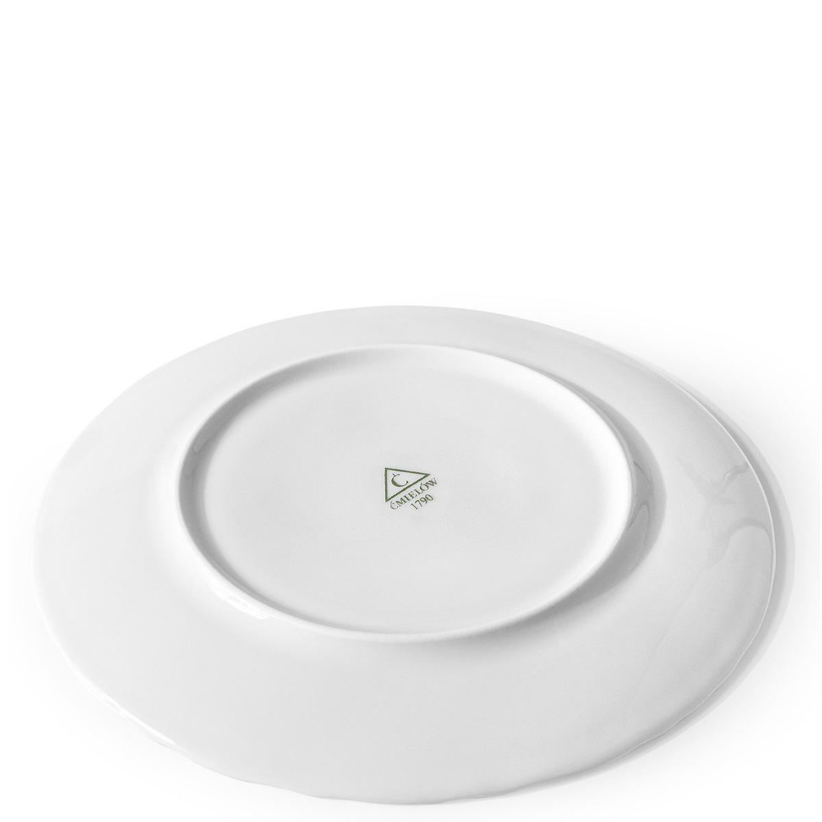 TAFELSERVICE 6 Personen CMIELOW SOFIA 18-tlg aus Porzellan - Weiß, Keramik (26/2/26cm) - KONSIMO®