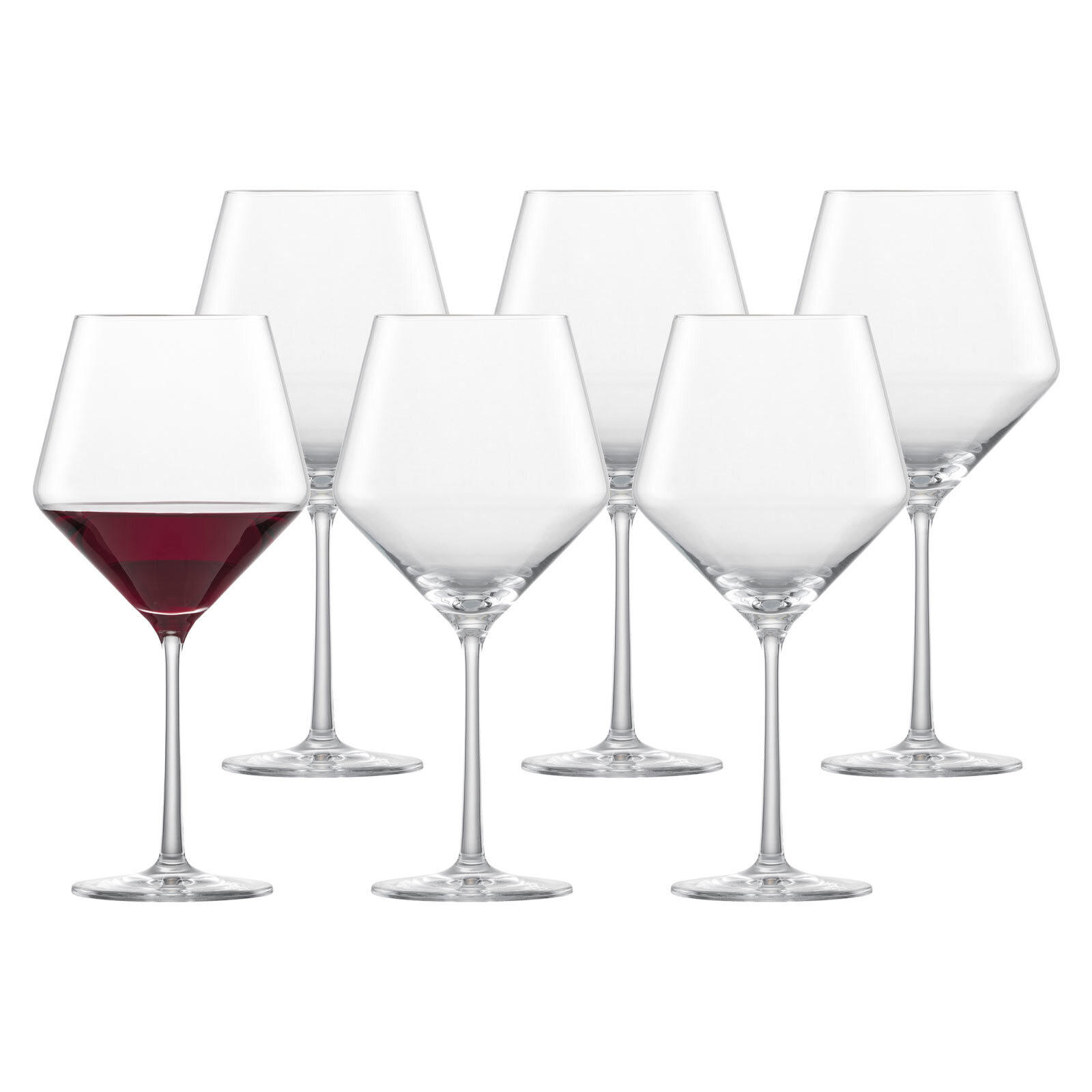 BURGUNDERGLÄSER Pure transparent 692 ml 6er Set - Transparent, Glas (0.692L) - Zwiesel Glas