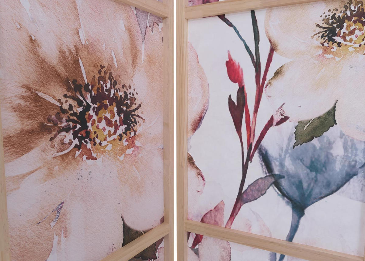 PARAVENT Multicolor - Multicolor, Holz (227/170/2cm) - MCW