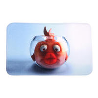 BADTEPPICH Goldfisch 50 x 80 cm - Orange, Textil (50/80cm) - Sanilo