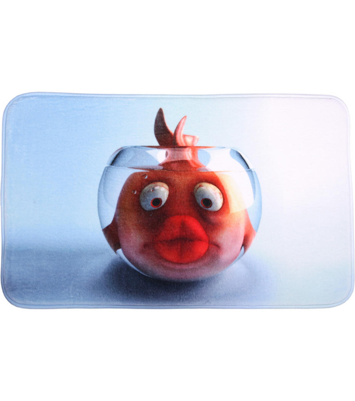 BADTEPPICH Goldfisch 50 x 80 cm - Orange, Textil (50/80cm) - Sanilo