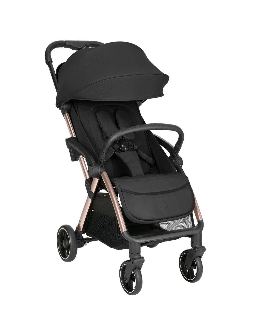 BUGGY Eden bis 22 kg Federung Regenschutz zusammenklappbar - Schwarz, Metall (62/47/100cm) - Kikka boo