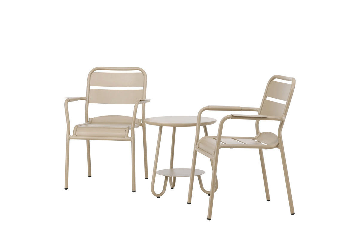 GARTENSET beige - Beige, Holzwerkstoff - ebuy24