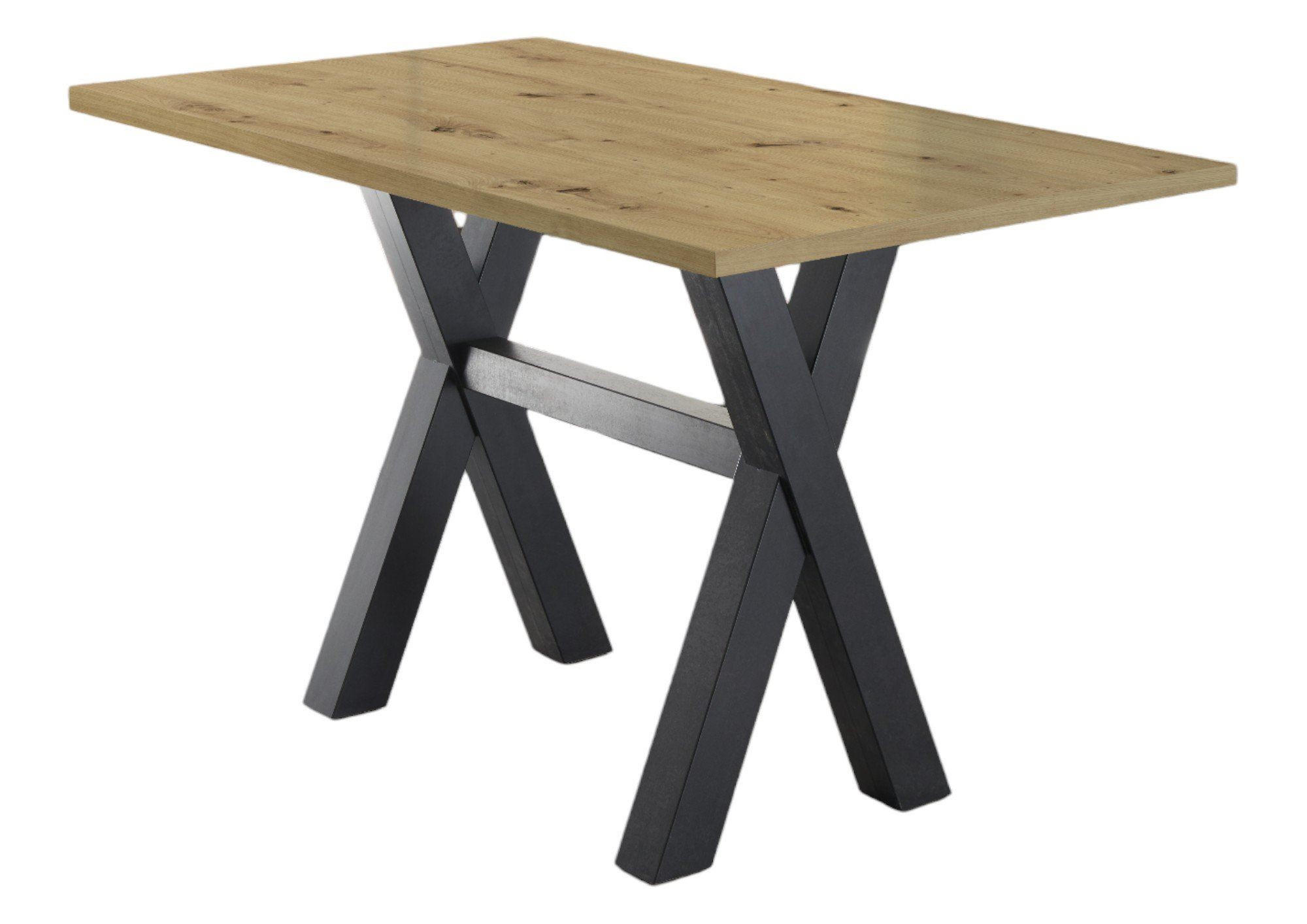 STEHTISCH Essa 2 140 x 70 x 105 aus Holzwerkstoff Asteiche - Naturfarben, Holz (70/105/140cm) - 58aufmkessel