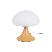 TISCHLAMPE Hongo 20/20/21 cm - Gelb, Glas (20/20/21cm) - Leitmotiv