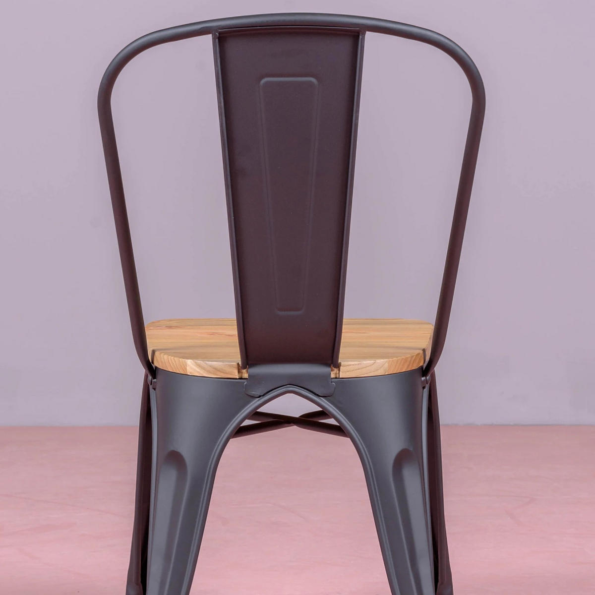 STUHL Metall Schwarz - Schwarz, Metall (44/83/53cm) - Nest Dream