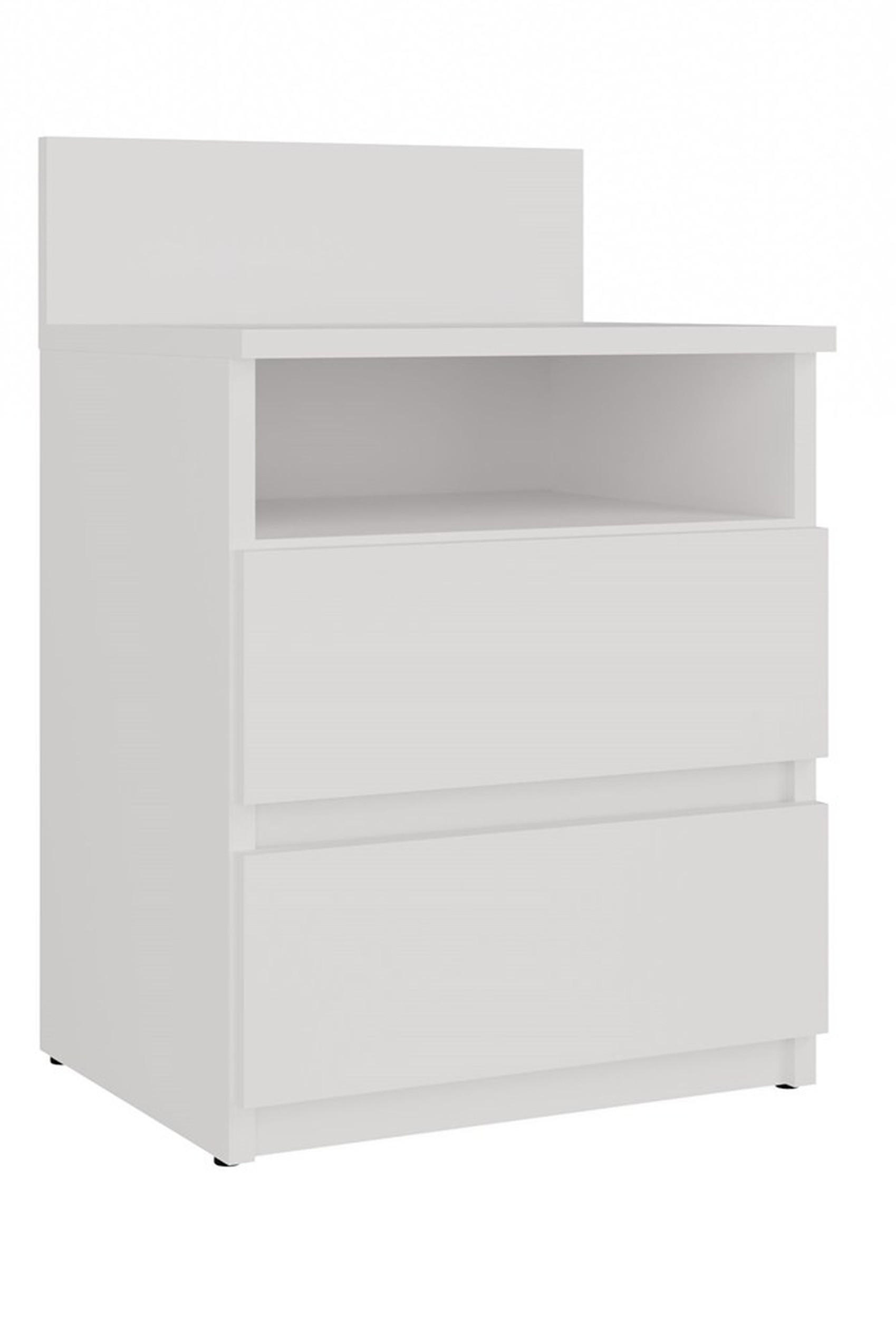 RAUMHIRSCH FURNITURE NOČNÍ STOLEK Bílý 40/59/32