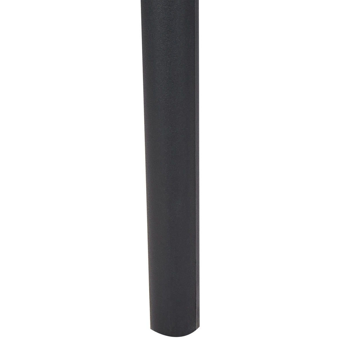 GARTENSTUHL 8er-Set Kunststoff grau/schwarz Spezia - Schwarz/Grau, Kunststoff (42/89/49cm) - Beliani