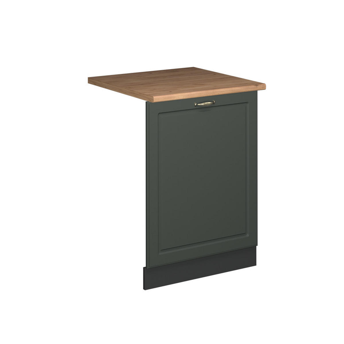 ČELNÍ PANEL MYČKY Fame-Line Zelená zlatá země - antracitová/zelená barva, kompozitní dřevo (60/81.8/1.6cm) - Vicco