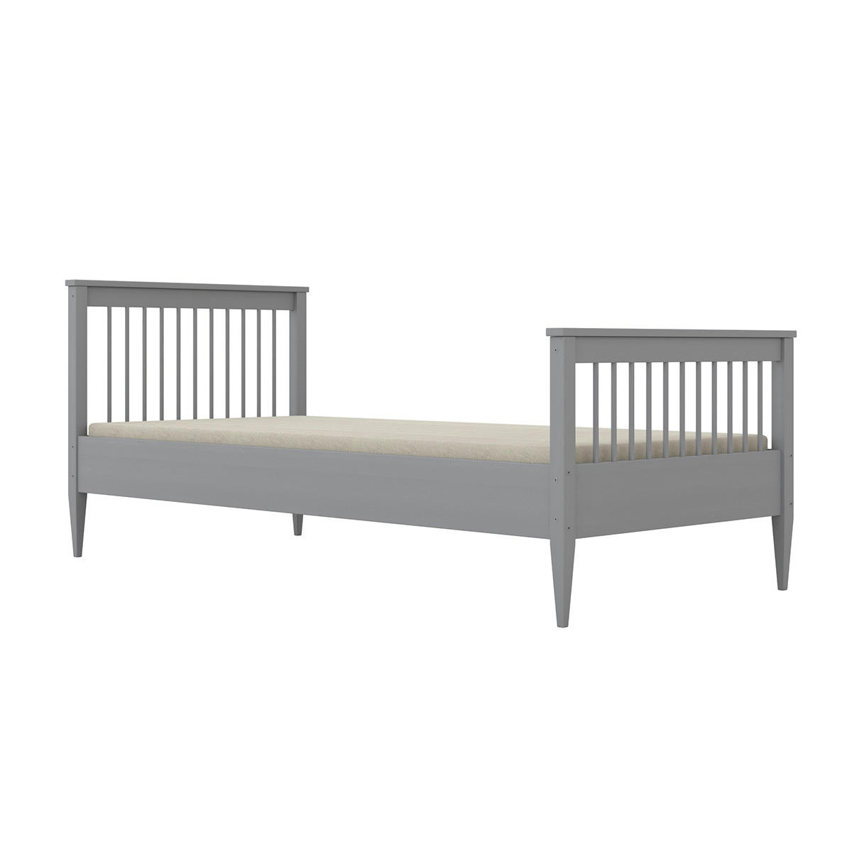 KREVET 90/200 Emilia Sivi - siva, drvo (90/200cm) - Petits-meubles