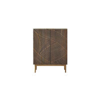 ANRICHTE Bilal Braun aus Mango - Braun, Holz (80/105/45cm) - Tikamoon