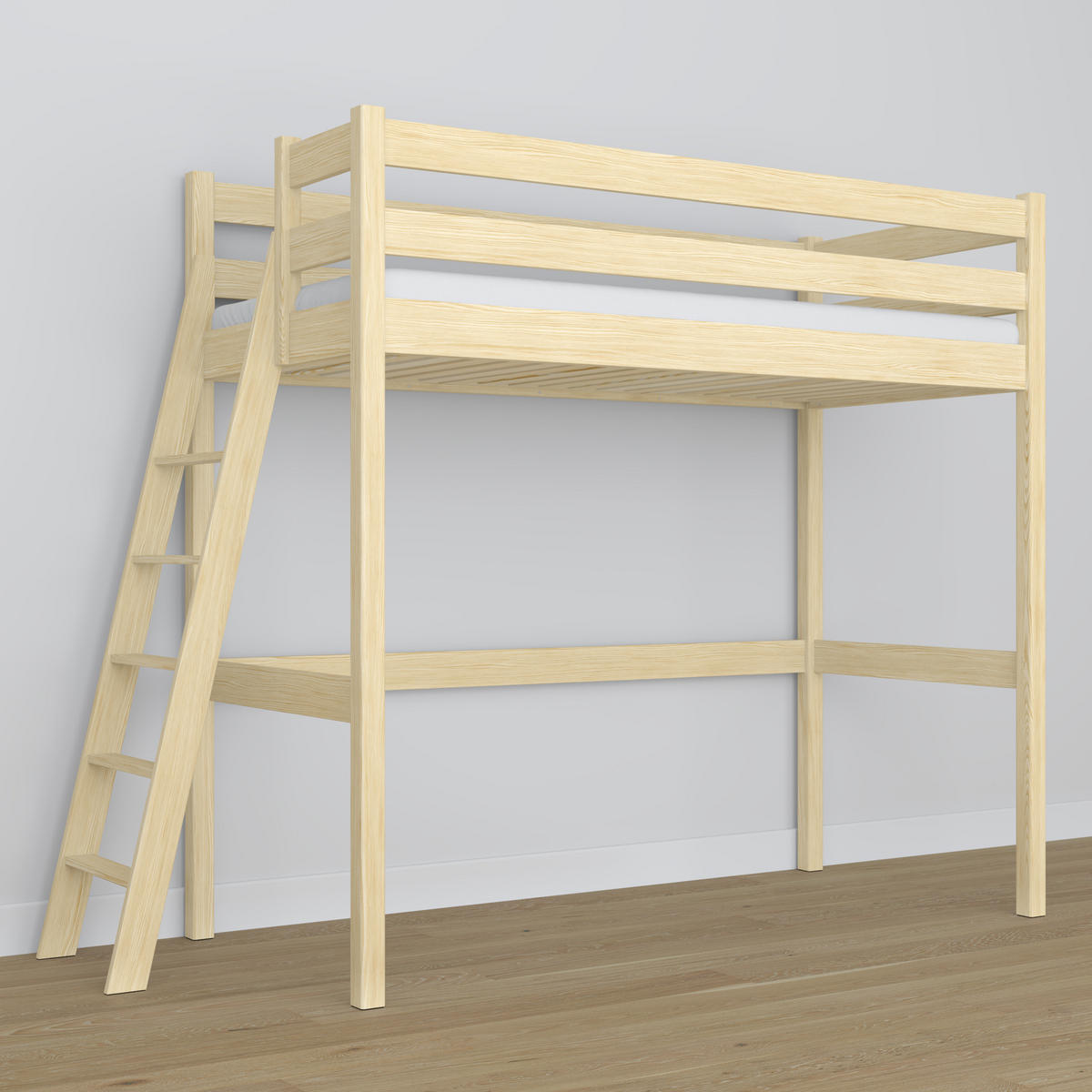 HOCHBETT N02 Klare Kiefer 80/200 - Braun, Naturmaterialien/Holz (80/200cm) - N-Wood