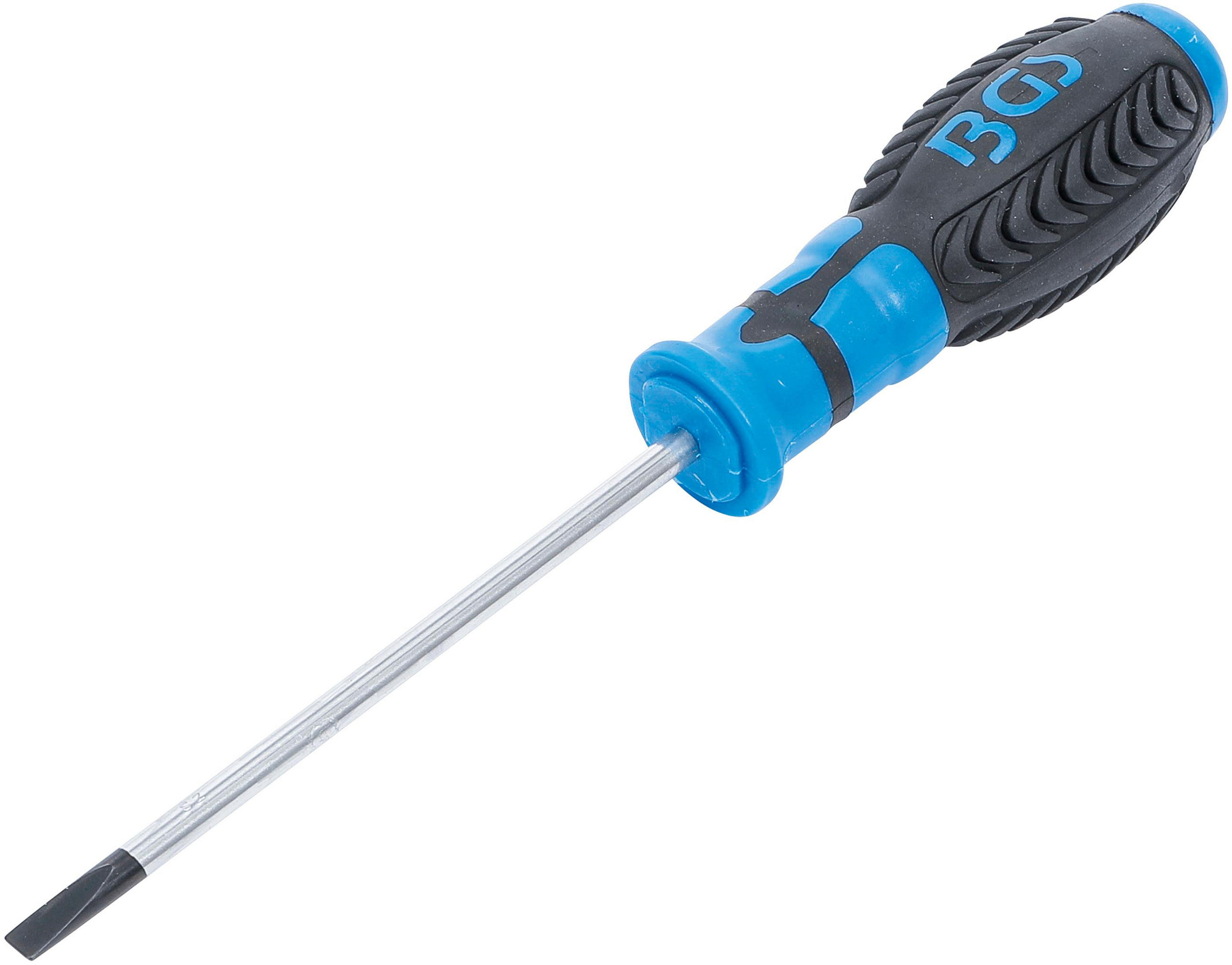 SCHRAUBENDREHER | SCHLITZ 5,5 MM | KLINGENLÄNGE 125 MM - Multicolor, Kunststoff/Metall (1/1cm) - BGS technic