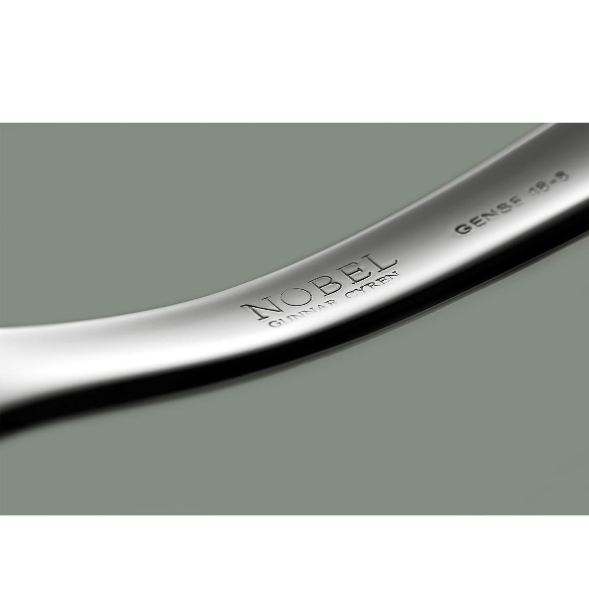 FISCHGABEL Nobel, 18/8 Edelstahl, 18.8 cm - Silberfarben, Metall - GENSE