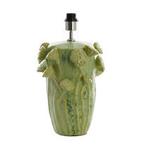 LAMPENFUSS Lavci Grün 28,5/27,5/36,5 cm - Grün, Keramik (28.5/27.5/36.5cm) - Light & Living