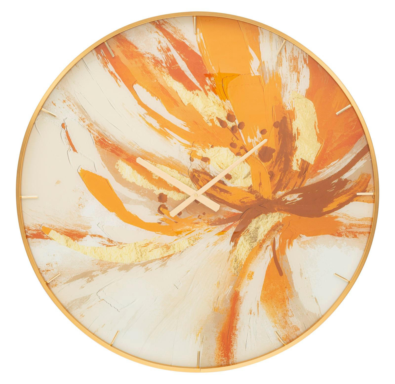 Mauro Ferretti Wanduhr Mehrfarbig 80x80x5 cm