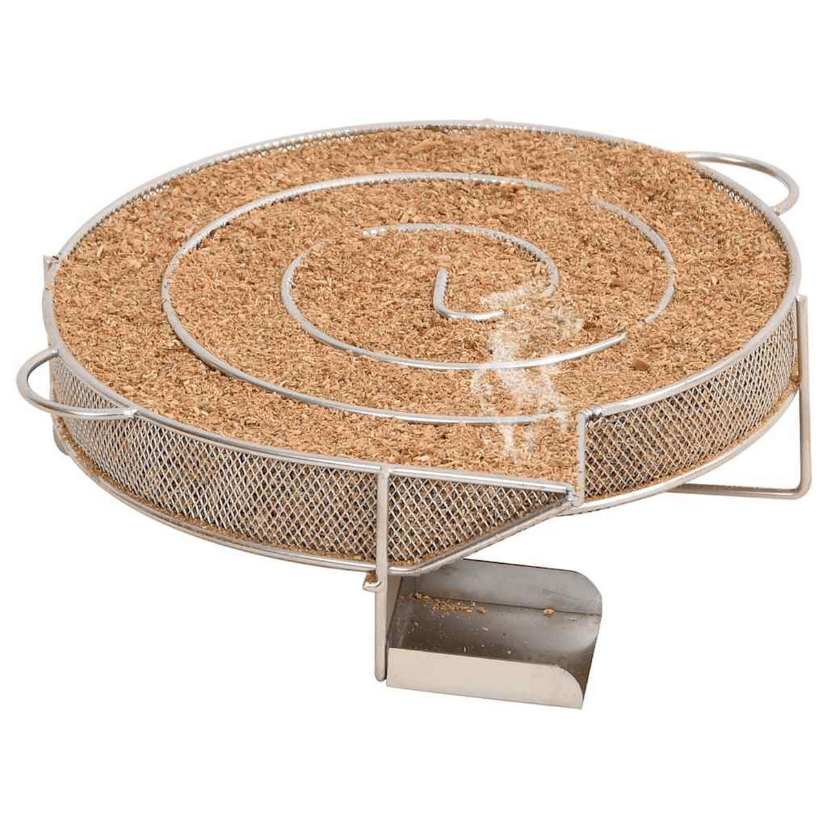 RÄUCHEROFEN Mit Kaltrauchgenerator Verzinkter Stahl - Silberfarben, Metall (44.5/110/29cm) - vidaXL
