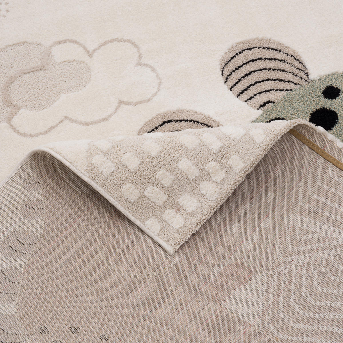 KINDER TEPPICH HAPPY KIDS - Mintgrün, Textil (160/230cm) - Pergamon