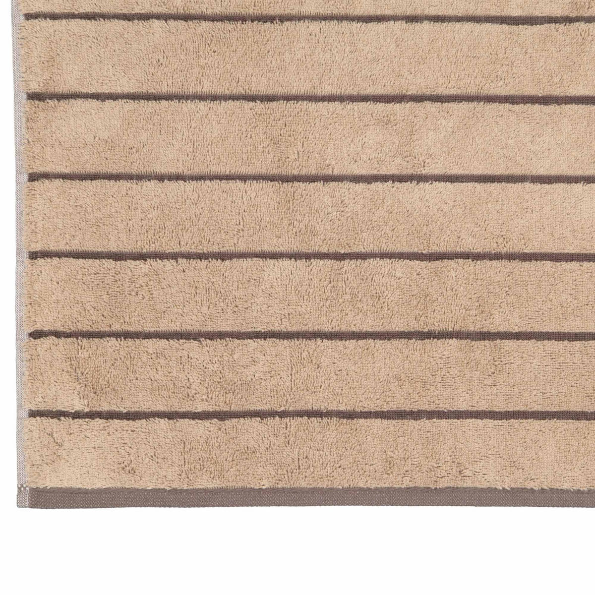 HANDTUCH Unisex Balance Beige 3er Pack Baumwolle - Sandfarben, Textil (200/135cm) - Cawoe