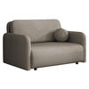 SCHLAFSOFA Viva Sun II - Hellbraun/Schwarz, Holz/Textil (130/85/103cm) - MIRJAN24