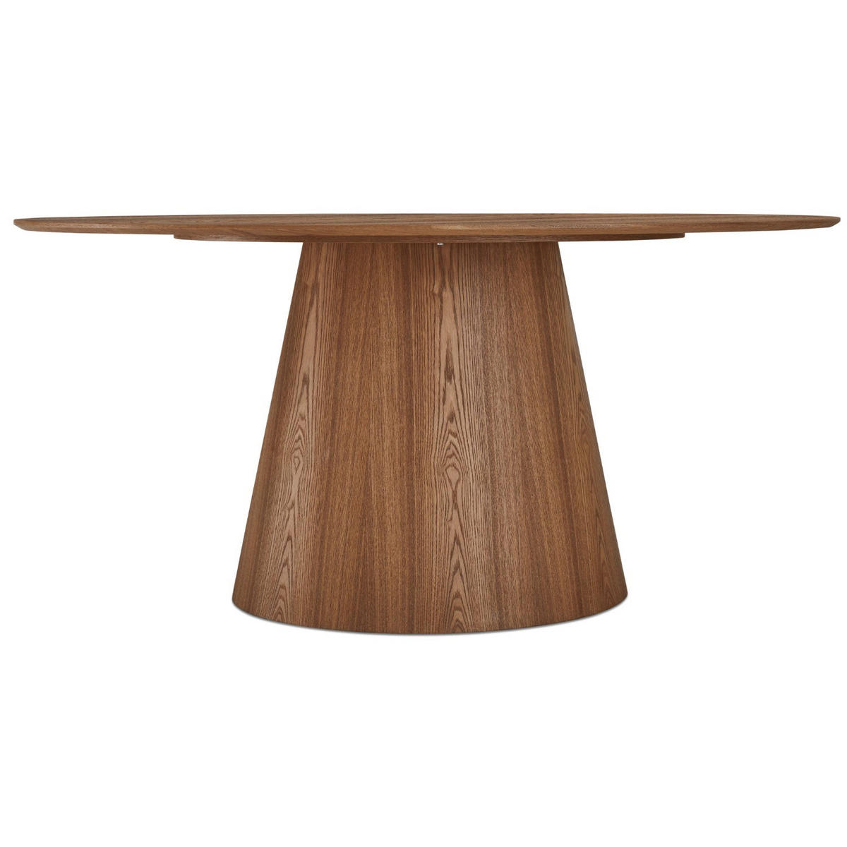 ESSTISCH 90/160/76 Eichefarben Oval - Eichefarben, Holz (90/160/76cm) - Furnhouse