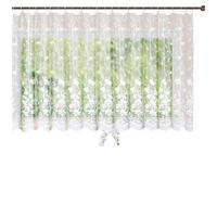 VORHANG BLUMENMUSTER HxB 145x600 cm Weiß - Weiß, Textil (600/145cm) - Gardinenbox