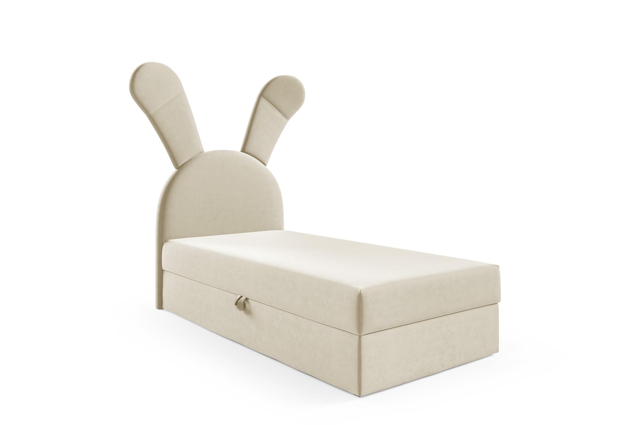 KINDERBETT Polsterbett Matilda - Creme, Holzwerkstoff/Textil (100/200cm) - Fun Möbel