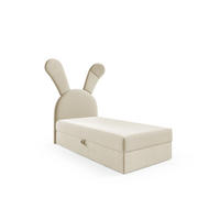 KINDERBETT Polsterbett Matilda - Creme, Holzwerkstoff/Textil (100/200cm) - Fun Möbel