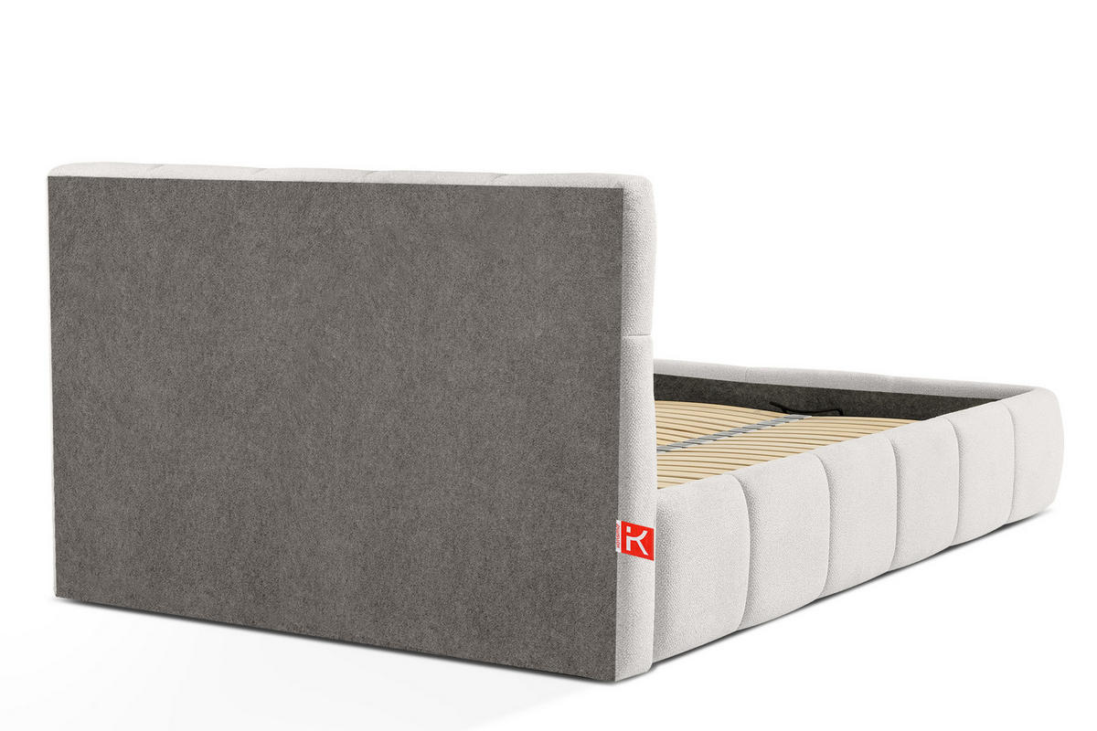 POLSTERBETT ALTOS, weiß - Weiß, Holz/Holzwerkstoff (140/200cm) - KONSIMO®