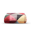 WOHNDECKE 150x200cm Design - Cubus - Rot/Multicolor, Textil (150/200cm) - Bestlivings