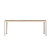 GARTENTISCH, Etna, Beige, Metall, 90 x 210 x 74 cm - Beige, Metall (210/90/74cm) - ebuy24