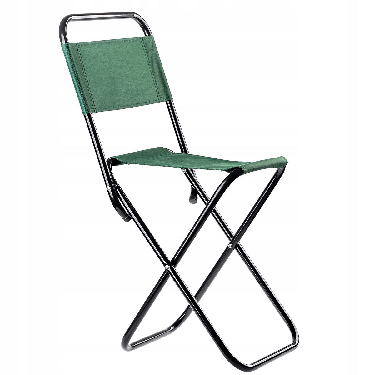 KLAPPSTUHL, Grün - Grün, Metall (35/43cm) - KADAX