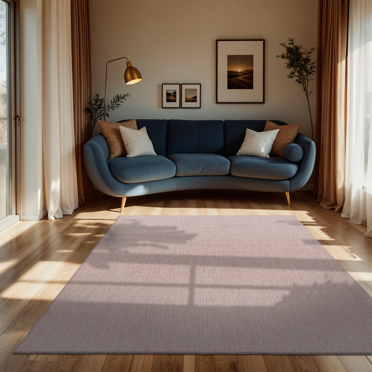 OUTDOORTEPPICH 300/400 cm Venedig 165 - Pink, Textil (300/400cm) - Paco Home