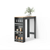 BARTISCH Regusa Anthrazit/Goldkraft Eiche 45 x 110 cm - Honigeiche/Anthrazit, Holzwerkstoff (110/45/106cm) - Livinity®