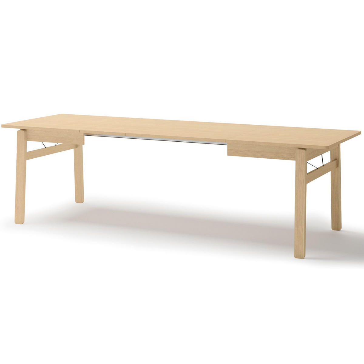 ESSTISCH Plot ausziehbar Helle Eichenholzoptik, 149 x 269 x 85 cm - Beige, Holz/Holzwerkstoff (85/149/77cm) - Selsey