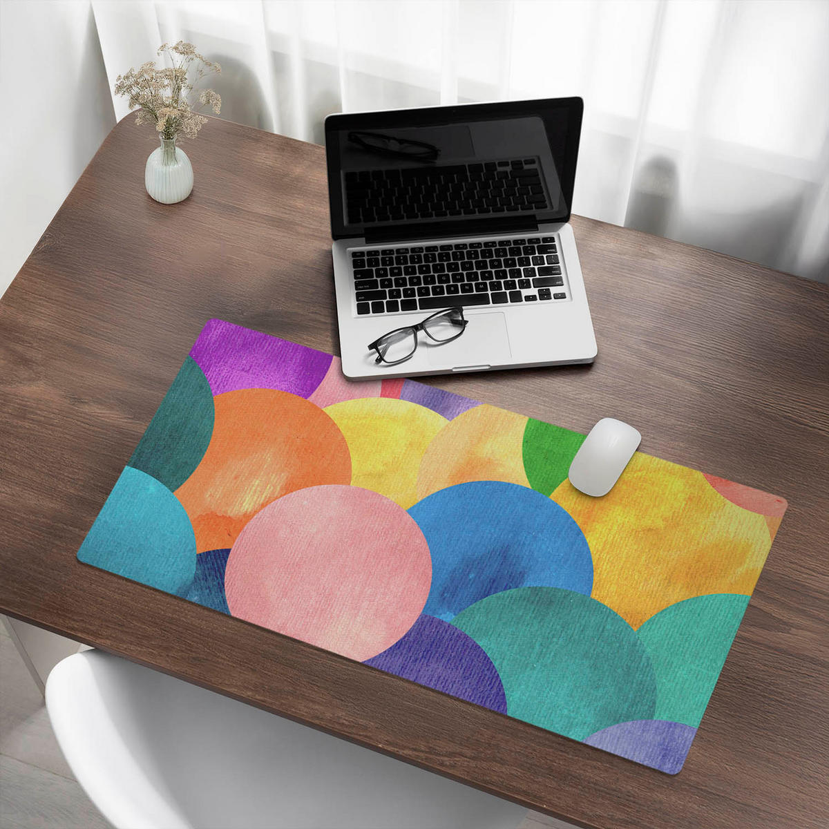 SCHREIBTISCHUNTERLAGE 90x45 cm Bunt - Multicolor, Kunststoff (90/45/1.6cm) - Wallfluent