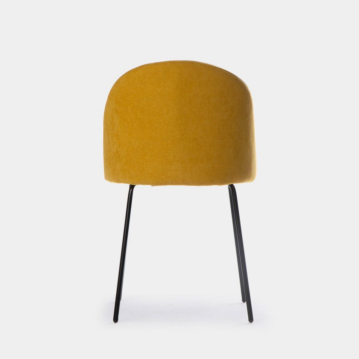 ESSZIMMERSTUHL Olivia Senf / Gelb 48 cm x 81 cm - Dunkelgelb, Textil (48/81/53cm)