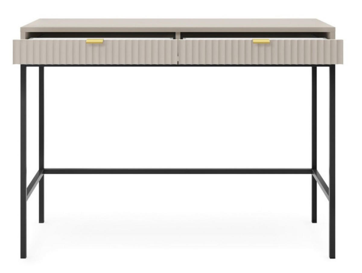 KONSOLE Kaschmir NEW Schwarz - Ecru, Holzwerkstoff (104/104/77cm) - Sepro Meble