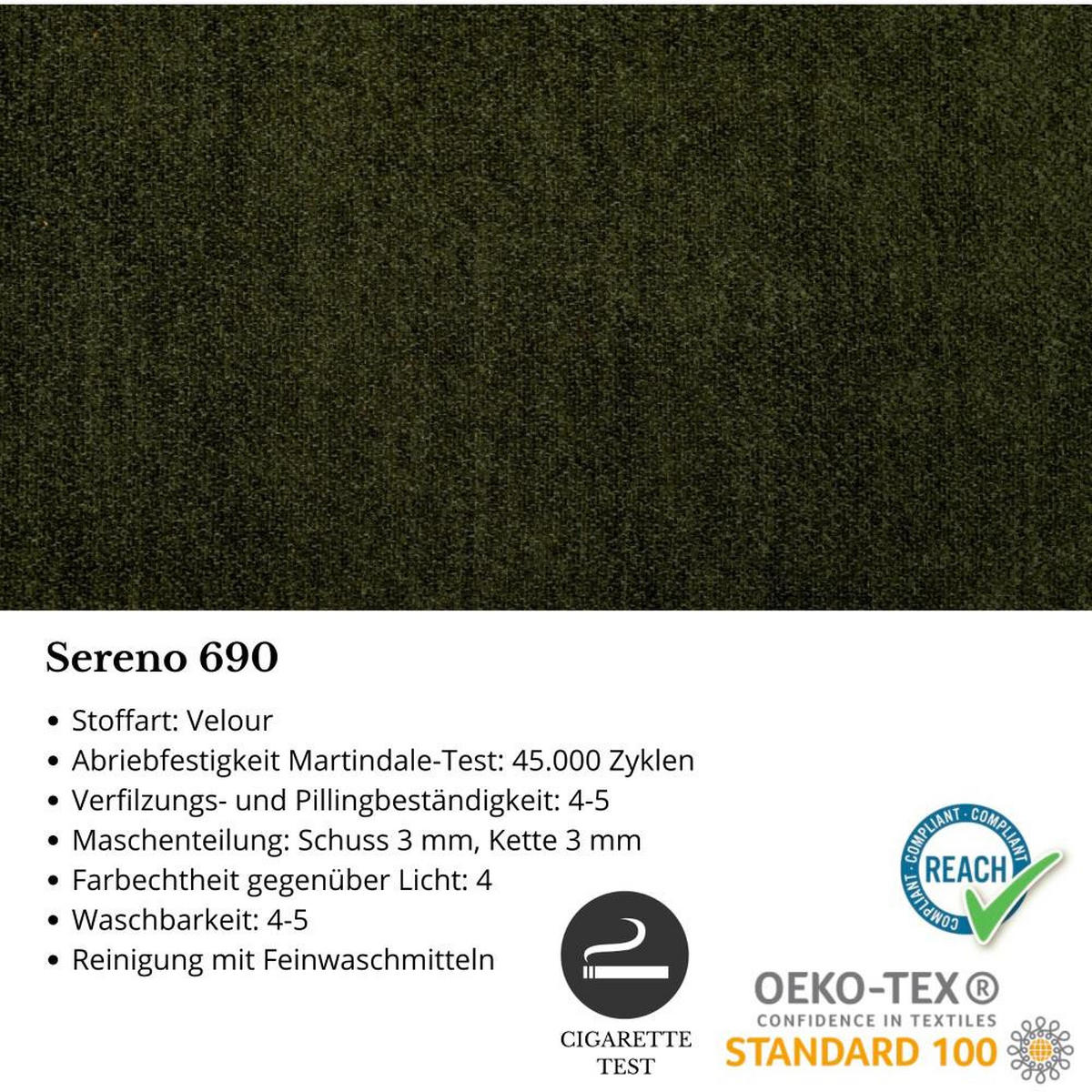 2-SITZER SOFA Nori dunkelgrün velour - Dunkelgrün/Schwarz, Kunststoff/Textil (150/68/72cm) - Beautysofa